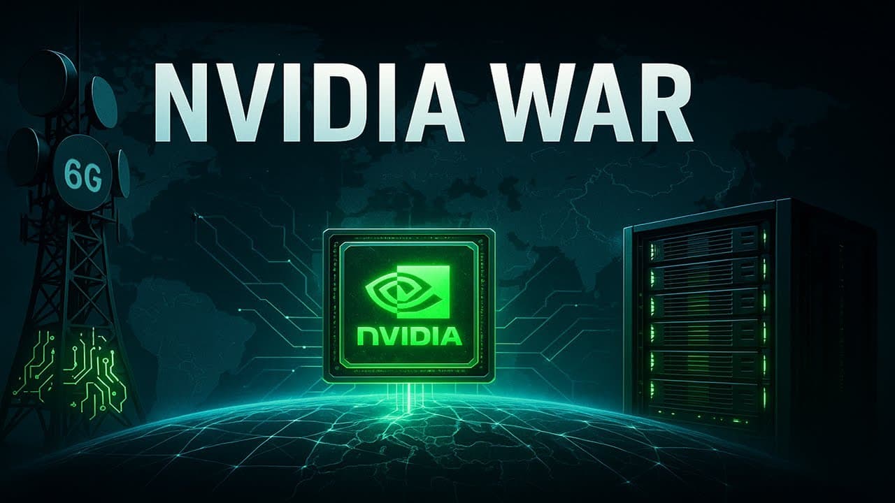 NVIDIA Just Declared an Infrastructure War (6G, Supercomputers, Nokia $1B Deal)