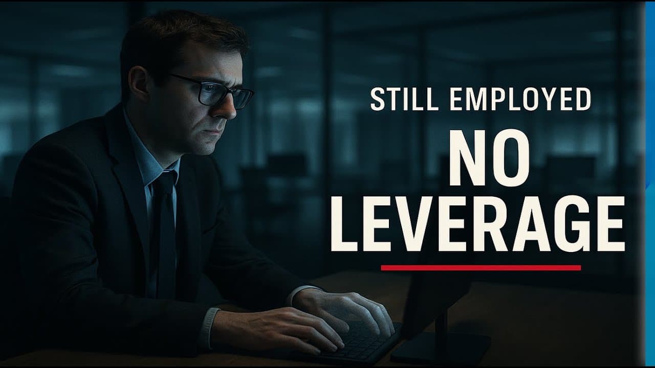 AI Isn’t Taking Your Job. It’s Taking Leverage.